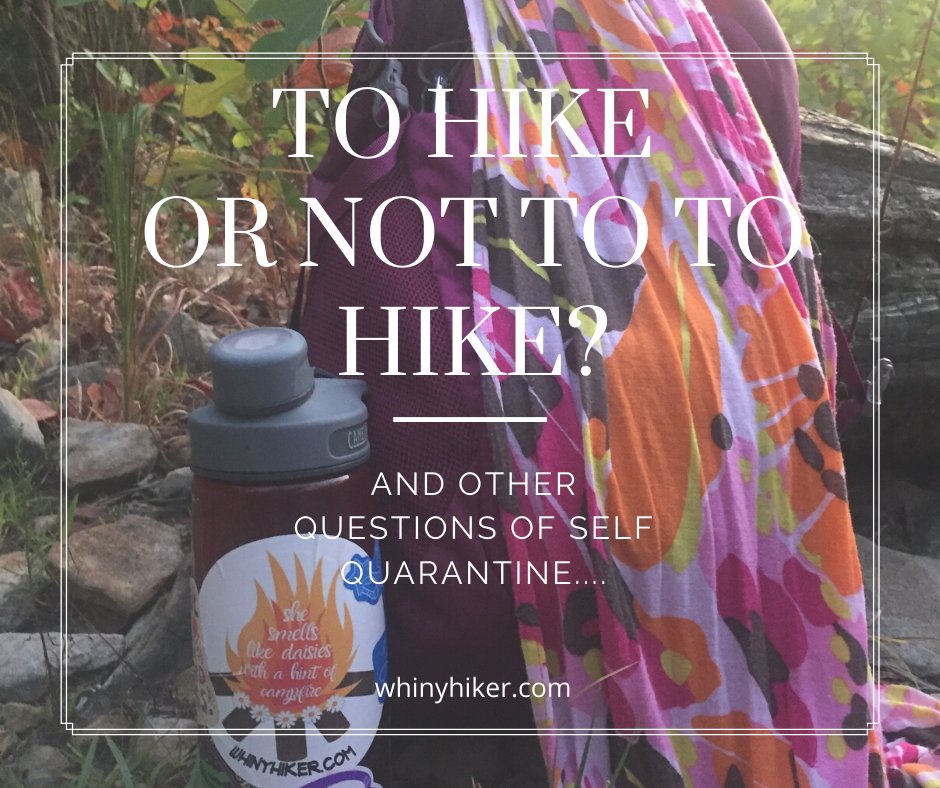 spowerguy's tweet photo. To Hike or Not to Hike? Should you or shouldn't you go on a hike during this crazy time of self quarantine? You absolutely should but here are a few tips to help you make smart decisions. https://t.co/jVUdeBjXfA https://t.co/lRDjeMrBlM