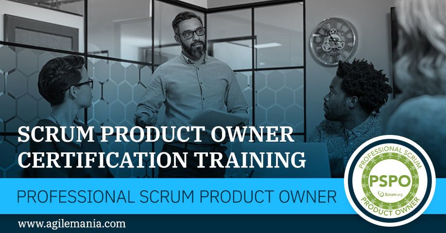 agilemania's tweet photo. Enrol for 2-day Online Professional Scrum Product Owner ( #PSPOCertification training) by globally recognised PSTs. Enrol for the PSPO course at @agilemania now! 👉https://t.co/G8UK0UTwlb @Scrumdotorg @naveenhome @agilemania #agilemania #productownercertification @sumeet_madan https://t.co/pezDm7sXHk