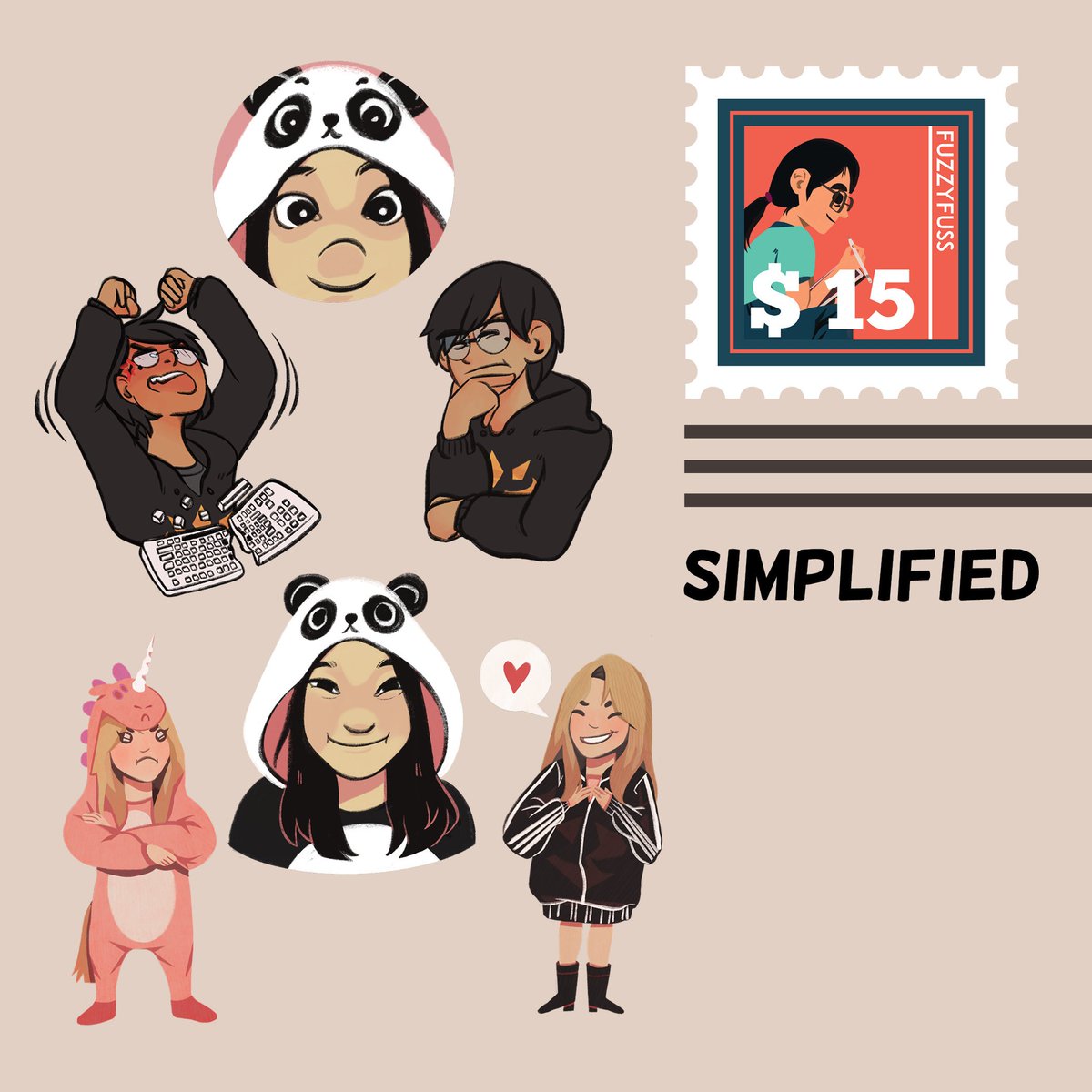 fuzzyfuss72's tweet photo. (1/2) Hi hi! I've updated my commissions! Need to help out as much as I can as I'm the only one working in the house (°^°);

📩 For inquiries, just DM or email me fuzzyfuss72@gmail.com

RTs very much appreciated!! 🙇 #commissionsopen #ArtistOnTwitter #artph https://t.co/4nReIcAwkB
