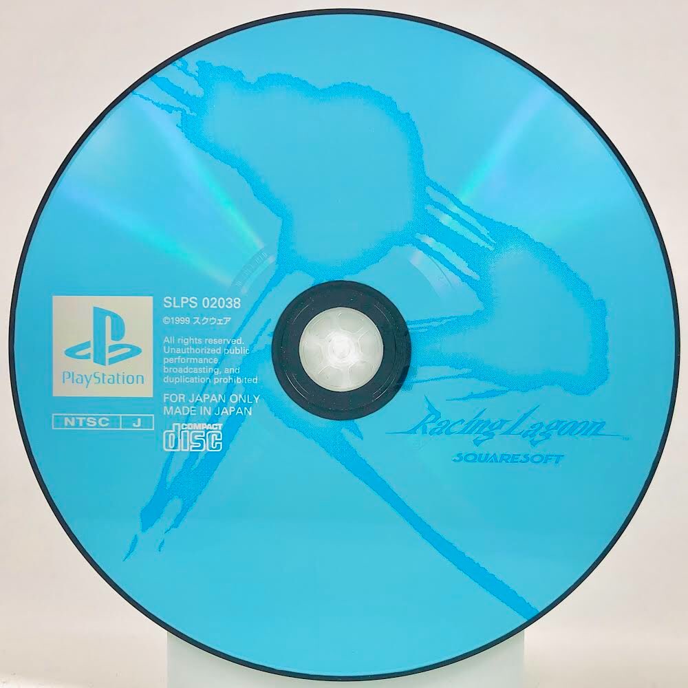 Racing LagoonSQUAREPlayStation, 1999Archives :  https://www.instagram.com/gamediscbeauty/ 