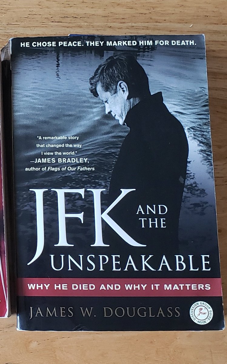 JFK and the Unspeakable, by James W. DouglassI will now highlight a few... er... more than a few... notable passages that my friendly twitter followers may enjoy 1/