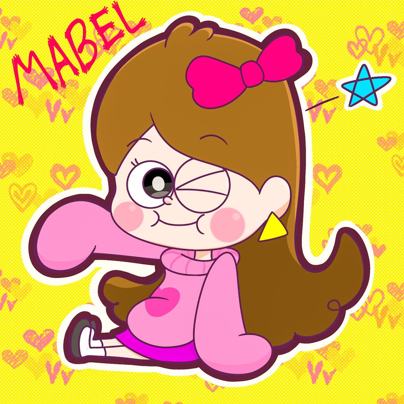 Lain フォロバ100 グラビティフォールズ 絵描きさんと繋がりたい メイベル パインズ T Co Qinal1ftbm Twitter