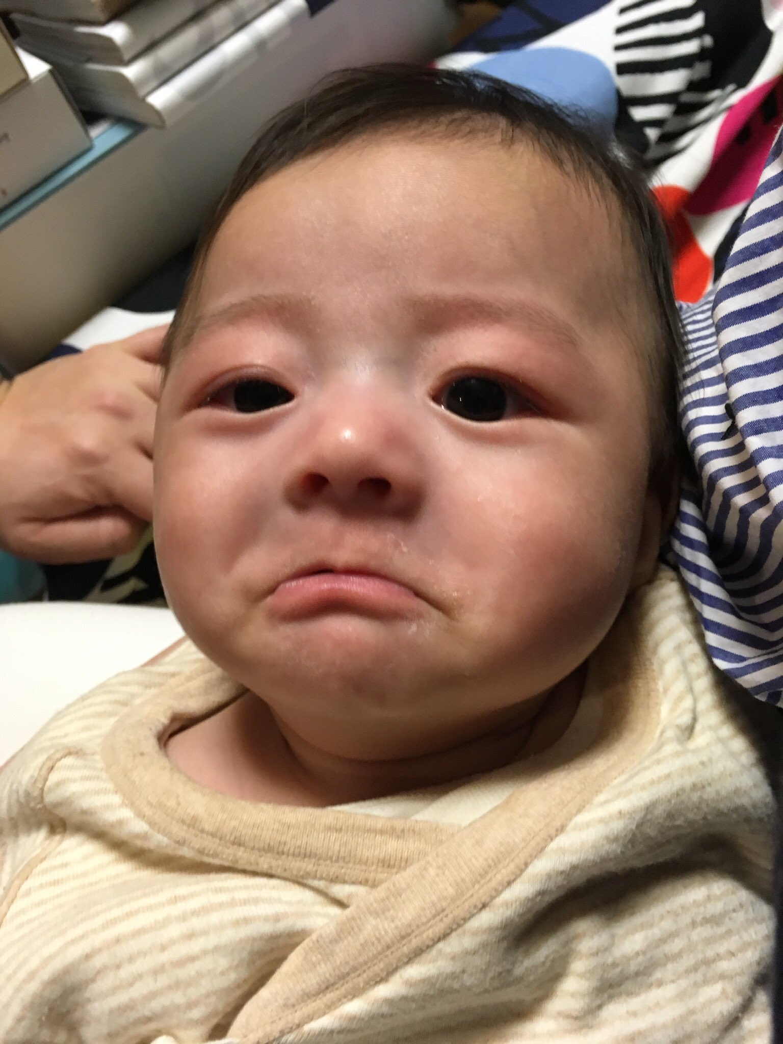みと ゆきくん3歳なったよ 札幌来て初冬 Tlを赤ちゃんでいっぱいにする 生後3ヶ月くらい もちもちほっぺと泣く数秒前の写真置いておきます 泣き顔やばいかわいい T Co Smchavyrlj Twitter