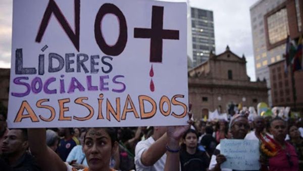 teleSURtv's tweet photo. #Colombia | Revelan 14 líderes sociales asesinados en marzo → https://t.co/bzLGbUzPT9

Indepaz denuncia que en medio de la emergencia sanitaria provocada por el coronavirus, los líderes sociales siguen asediados en los territorios del país https://t.co/Qr0C1Q7Mx7