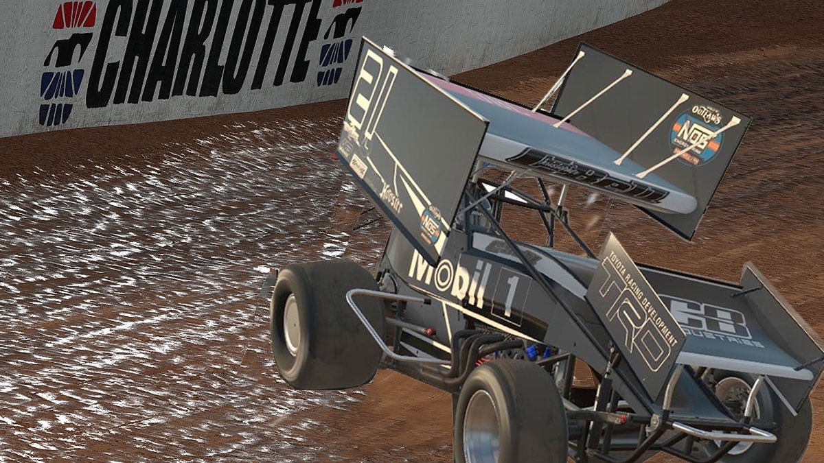 WorldofOutlaws's tweet photo. Oh, and how about one more quick announcement...

@KyleLarsonRacin and @CBellRacing are also confirmed for tomorrow's World of Outlaws @iRacing event on @FOXSports at 8pm (ET)! #WoOiRacing https://t.co/ThIAjc1zW8