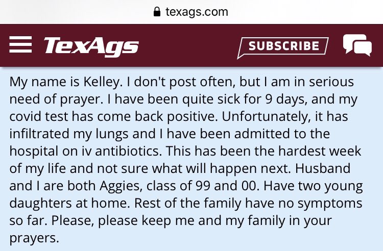 heckyessica's tweet photo. Pass it back, Ags. One of our own needs some prayers https://t.co/iCCuyO8xK6