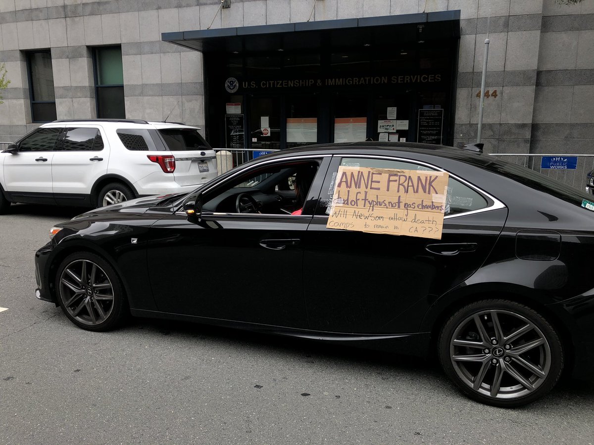 Ann Frank died of typhus, not gas chambers. Will Newsom allow death camps to remain in California?