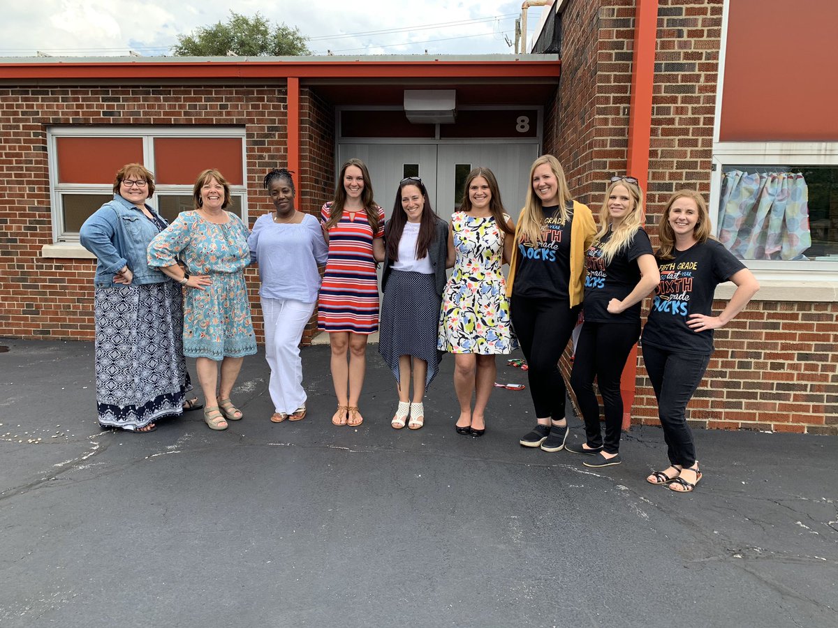 MsZemaitis's tweet photo. I always take a pic of our hallway on the first day of school. First day of e-Learning is no different. Love working with these talented teachers! #d109pride #bvpride @BVGoBobcats @Room20Bobcats @Exploring5thGr @mrsbyrne13 @Weavers_Winners @MrsMalewicz @mrsdelvalle25 https://t.co/t9FAloz9Gs