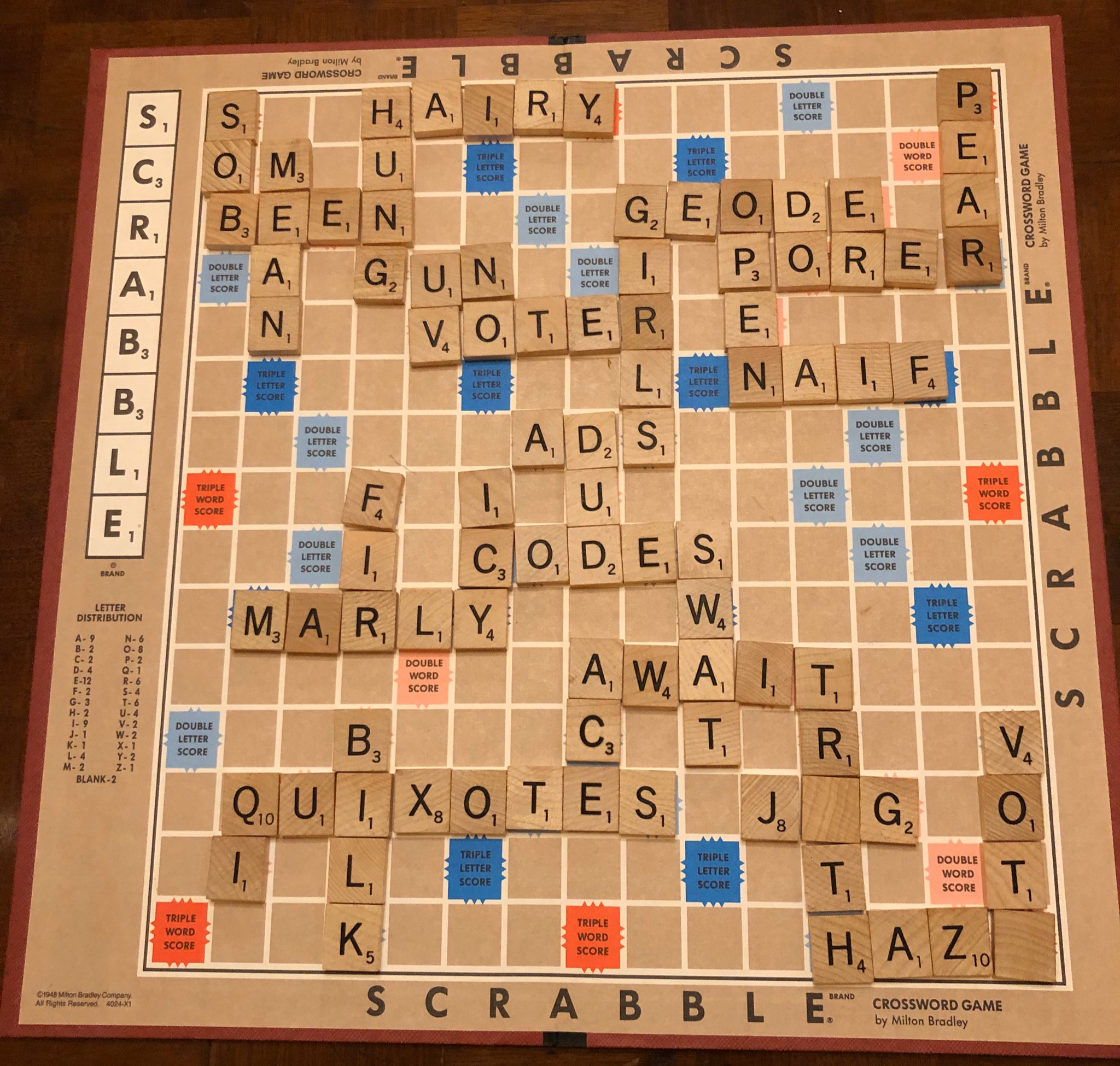 Emma Herman Beyond Delighted I Got To Play Quixote In The Family Scrabble Match