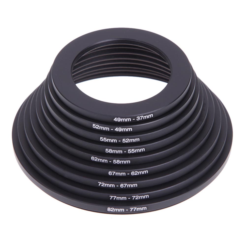 DCKina's tweet photo. Indeed, we have #stepdownadapters as well as #stepupadapters, just break the full set into 2 :D. 

If you just need a set of Step Down Adapters, yes, here you are!

From 82mm down to 37mm step by step, all are ready here!

https://t.co/pxv3ppQMQh

#stepupring #stepdownring #DSLR https://t.co/sotRc1ggch