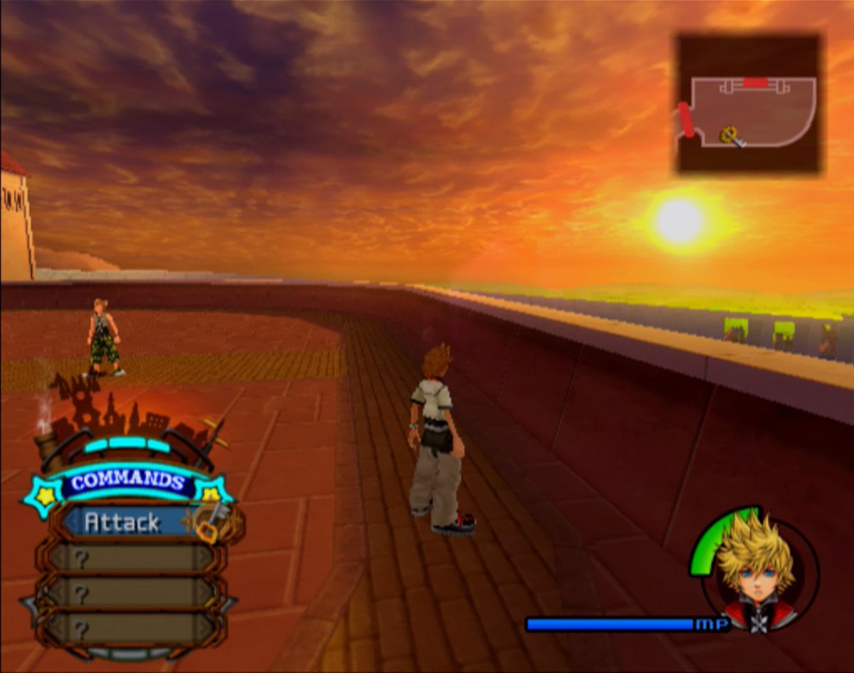 Twilight Princess and Kingdom Hearts II are two of my favoritest games ever and they both make the same bizarre error of confusing "twilight" with "sunset"