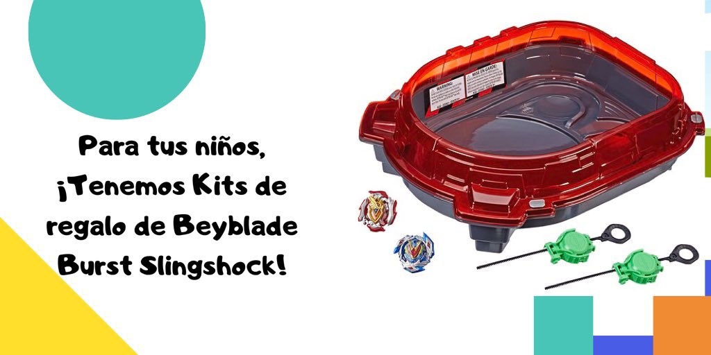 DONDEIRweb's tweet photo. Para que tus niños no se aburran, puedes llevarte un kit de Beyblade, sólo debes enviar al correo trivias@donde-ir.com una actividad que realices con ellos durante la cuarentena. La más divertida GANA.
Domina la batalla con Beyblade Burst Slingshock.Sé el primero
#DiversionEnCasa https://t.co/I5IDQuxwUN