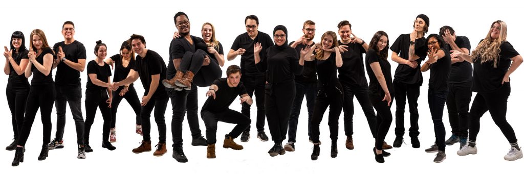 CollegeLaCite's tweet photo. Voici les 19 finissants en design graphique 2020 @CollegeLaCite qui lancent leur exposition virtuelle, ATYPIK, à 11 h aujourd'hui. En plus d'être photogéniques, ils sont créatifs, passionnés et bourrés de talent! Expo à voir sur Twitter, FB et IG @AtypikExpo #LaCitéEnsemble https://t.co/7cmaFkXmps