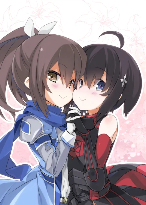 今日はアニメ防振り13話!!待ち遠しいです!
予告の終わらない夕焼けを見にシロップがクロムを誘うシーンが印象的でしたね!
そして4話より密着度の上がったメイサリの予告カット!つい描いてしまいました!
気になる〜!一体どんなお話なのか今から楽しみです!! 