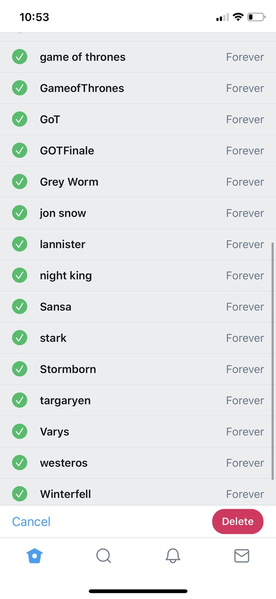 emzdrojewski's tweet image. Happy to say I finally finished GoT and can delete all my muted words 😅
Also I’ll say it, the ending was weird and kind of a let down, not a fan