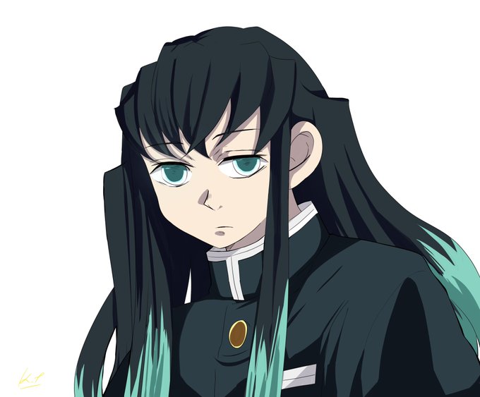 かなでさんがTwitterに投稿した時透無一郎(鬼滅の刃)のイラスト。