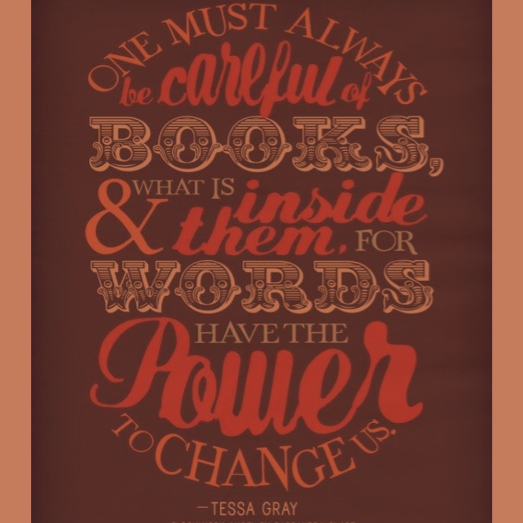 RealChrisMingle's tweet photo. “One must be careful with books and for what is inside them, for words have the power to change us.”- Cassandra Clare “Clockwork Angel.” https://t.co/CUZVTBFqfS
