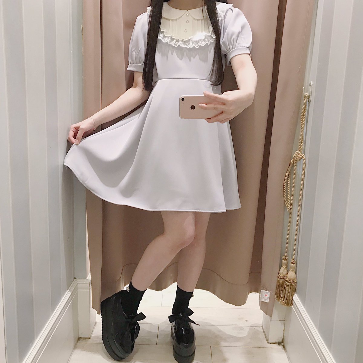 全商品オープニング価格! evelyn 襟リボンワンピース cerkafor.com