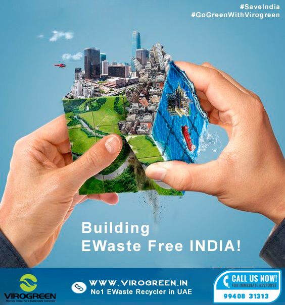 virogreenindia's tweet photo. Build #E-Waste Free India with #gogreenwithvirogreen #moment to #recycle your #ewaste #learn more at https://t.co/wGrS5otdFS call +919940831313 #ewasterecycler #saveindia #savetheplanet #Bangalore #Chennai #WednesdayWisdom #Mumbai #Noida https://t.co/OLaiSqaXxr