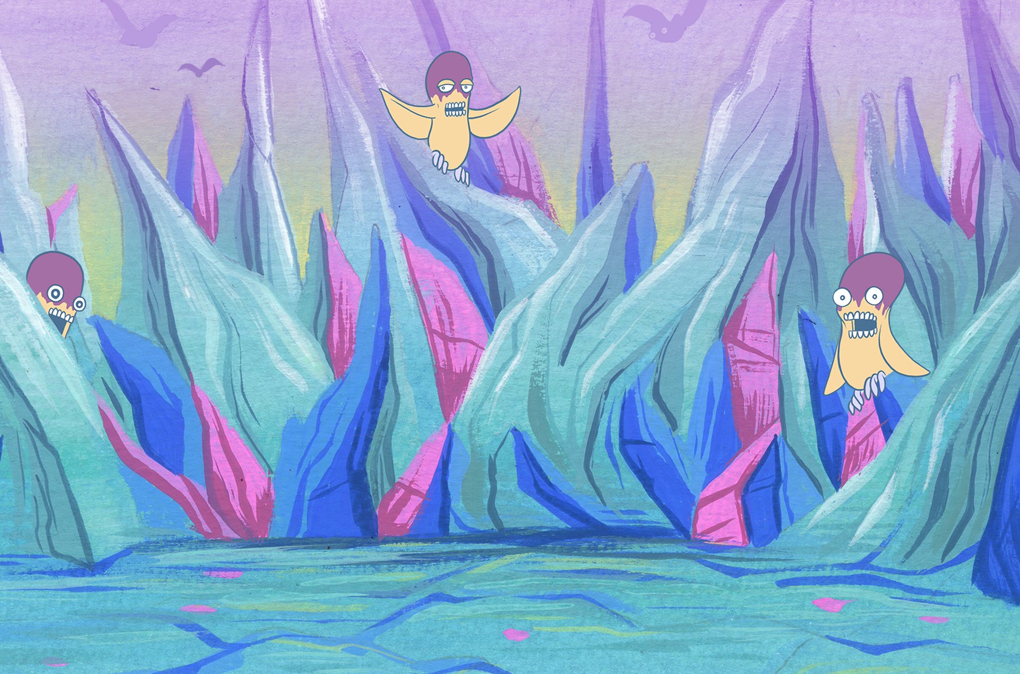 Alex Pardee on Twitter "The other ridiculous Zoom backgrounds I made