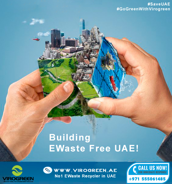 VirogreenUae's tweet photo. Build E-Waste Free #uaelife with #gogreenwithvirogreen #moment #learn more at https://t.co/KS2TGKlvu0 call +971-555061485 #ewasterecycler #saveiuae #savetheplanet #recycling #sustainability #wastedisposal #circulareconomy #ecofriendly #wastecollection #climatechange https://t.co/LXQuBS0ymz
