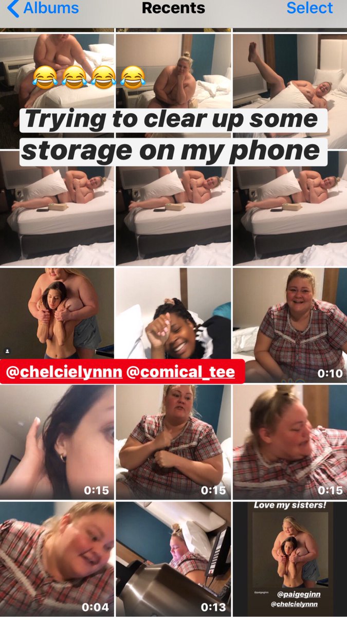 Paige Ginn on X: 90% of my pics are Chelcie 😂 t.coUnk4UCG9u5  X