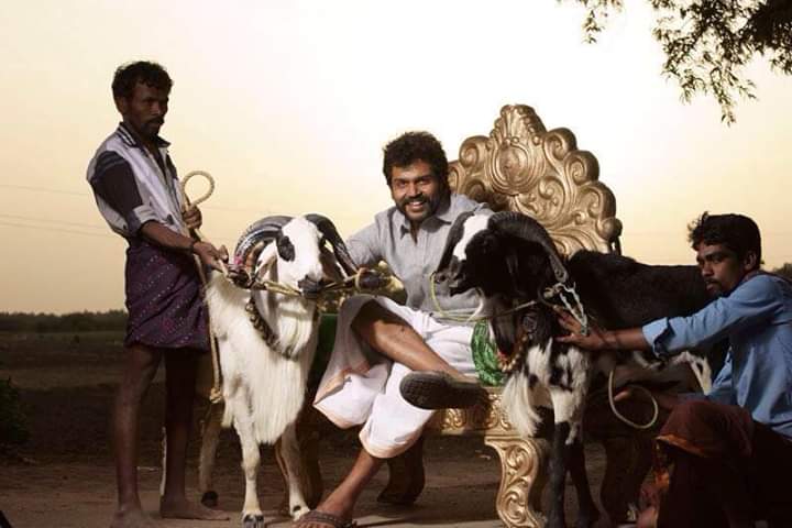 sridhar_botha's tweet photo. 5years of Mega blockbuster movie #Komban. #Komban, @Karthi_Offl,#Muttaiah @gvprakash, @kegvraja, @sakthivelan_b, @SakthiFilmFctry, @StudioGreen2 https://t.co/uVxkaCSEGS