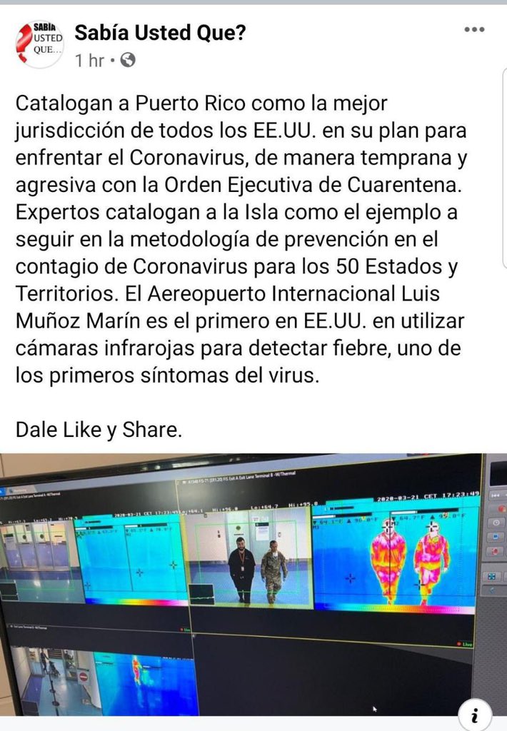 onsecuritypr's tweet photo. Asi de avanzado está la tecnología de #Cctv 🇵🇷 #coronavirus #CODVID19 #Onsecurity #Puertorico https://t.co/nm3dBju4kk