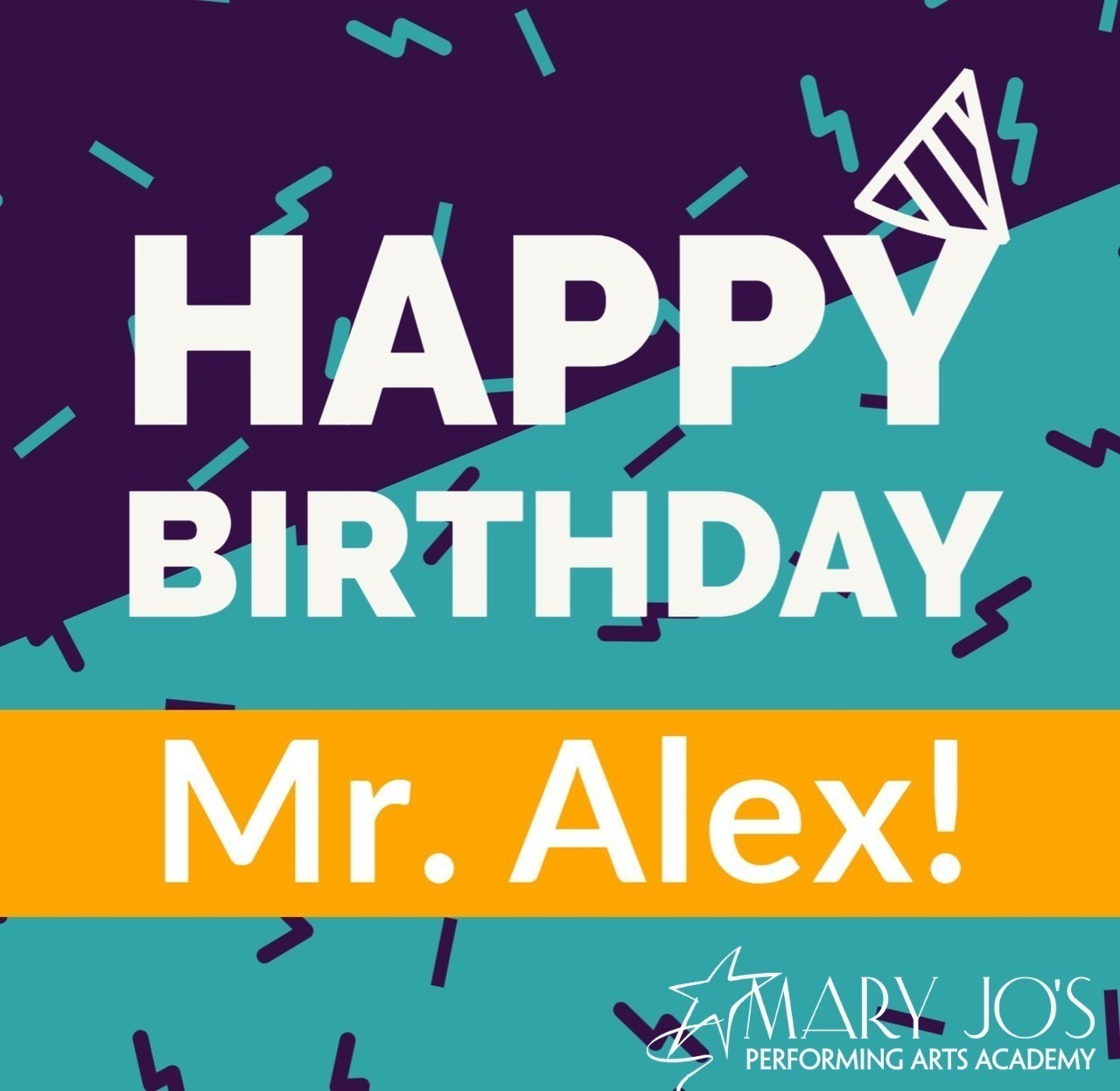 Mary Jo's Academy в Twitter: „Happy Birthday, Mr. Alex! Have a great day!! • • #MJPAA #HappyBirthday #Celebrate https://t.co/wf94UCugPT“ / Twitter