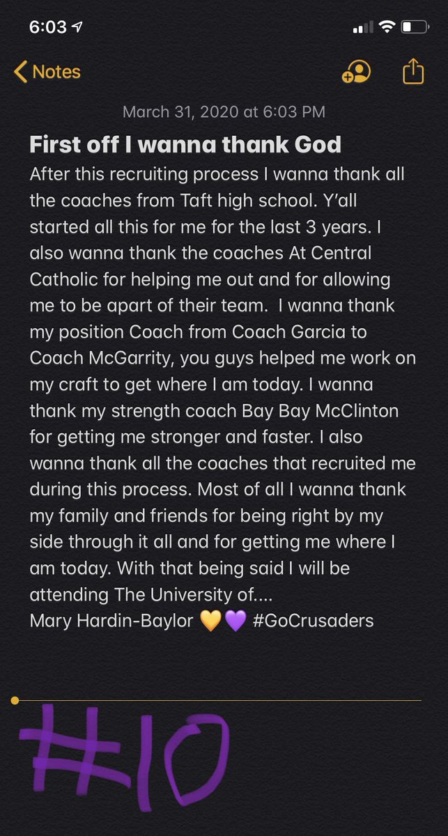 BksoSmoove's tweet photo. 1000% committed #GoCru💛💜 https://t.co/VG2VhQKq6d