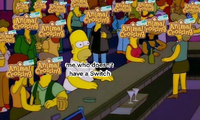 michaeg10's tweet photo. Almost everyone I know is playing Animal Crossing. https://t.co/eai41X2NgS