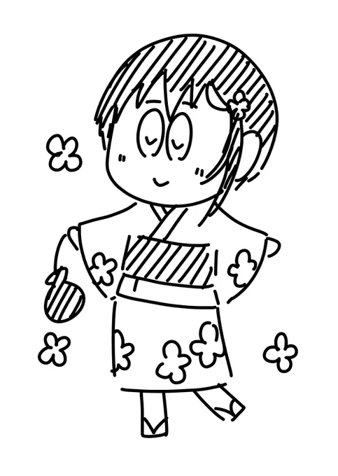 スズ「"リコちゃんの浴衣姿"を描きましたよ!」
リコ「お祭り気分になりますね」
#スズ先生へのイラストリクエスト 