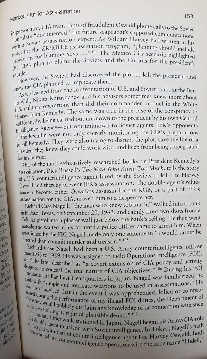 The KGB knew about the plot to kill Kennedy through their double agent, Richard Case Nagell. Nagell may have known/worked with Oswald in Japan and was assigned by his KGB handlers to monitor him once he came back from his "defection" to the Soviet Union: