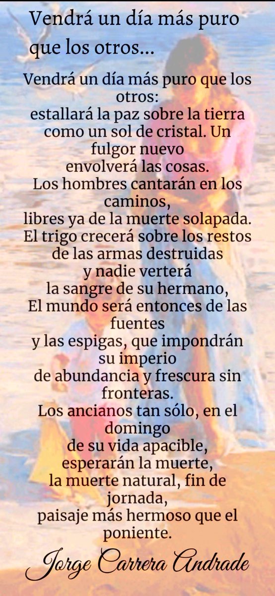 Prigamo's tweet photo. Buenos días buena gente, Jorge Carrera Andrade (1903 - 1978) escritor, poeta, político y diplomático ecuatoriano. Su obra supuso la superación del modernismo, iniciando los movimientos vanguardistas.
#BuenosDiasATodos #BuenosDiasMundo
#FelizMiércoles
#CafeYPoesia 🕘 ☕ 📖 🍀❤️ https://t.co/0FyvcVUSOc