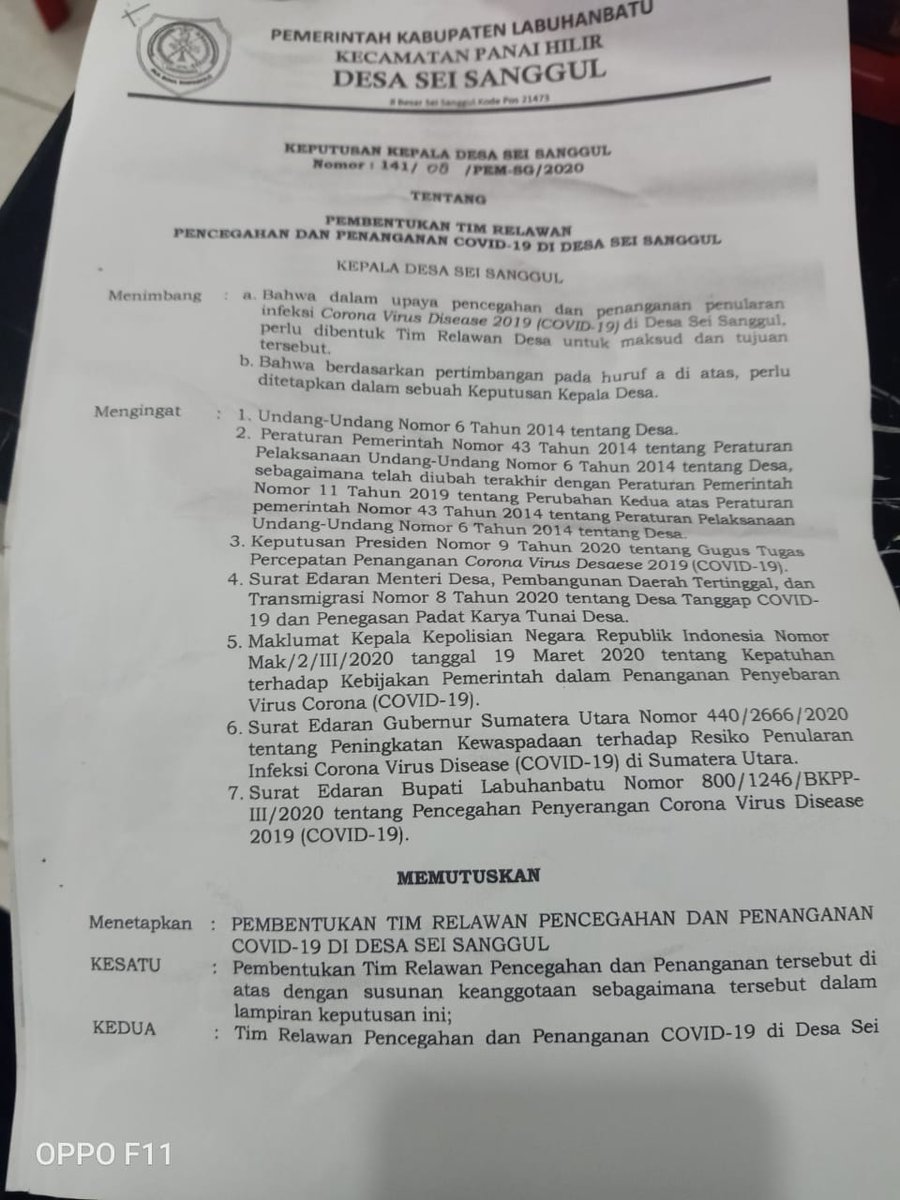 Desa tanggap pencegahan Covid 19..desa se Kab Labuhanbatu siap melawan Covid 19
#RelawanDesaLawanCovid19 
<a href="/jokowi/">Joko Widodo</a> 
<a href="/halimiskandarnu/">ABDUL HALIM ISKANDAR</a> 
<a href="/anwsanusi/">Anwar Sanusi</a>
<a href="/TPPISUMUT/">TPP SUMUT</a>
@fachrilabalado 
@SuyatnoSidik <a href="/LilisRito/">Lilis Ritonga</a> @Erwin3977 <a href="/taufikmadjid71/">IG : taufik.madjid</a>