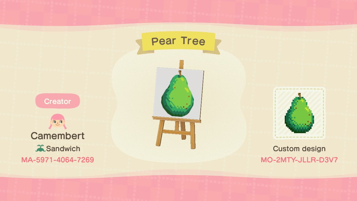 ongo 'sarah' gablogian on Twitter: "Fruit labels 2/2#AnimalCrossing #ACNH  #ACNHDesign https://t.co/qH3T24nPM0" / Twitter