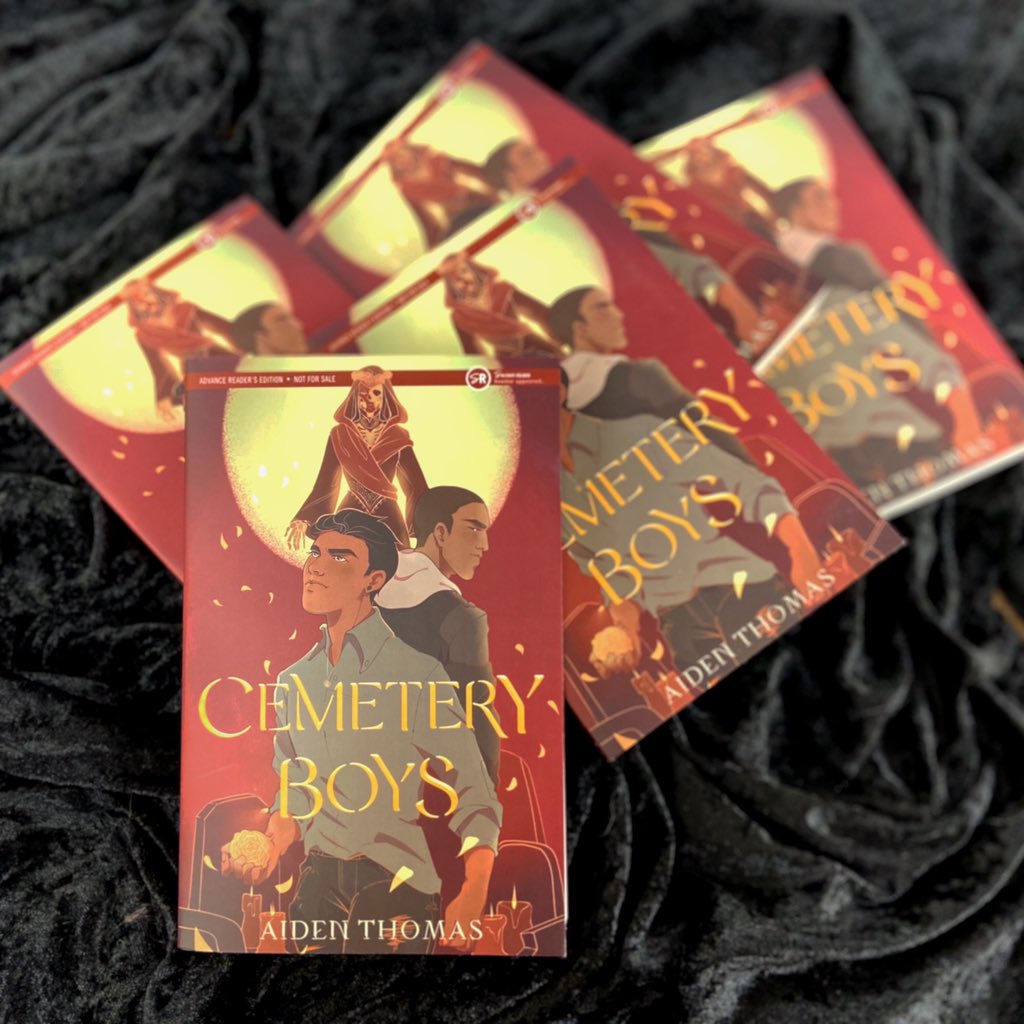 I’m so excited for  #CemeteryBoys by  @aidenschmaiden this comes out June 9th! You can preorder now & submit your receipt here:  http://bit.ly/2UsICHY  & get these GORGEOUS tarot cards!Check out this link for more info:  https://bit.ly/33ISK24   #CemeteryBoysStreetTeam  @FierceReads