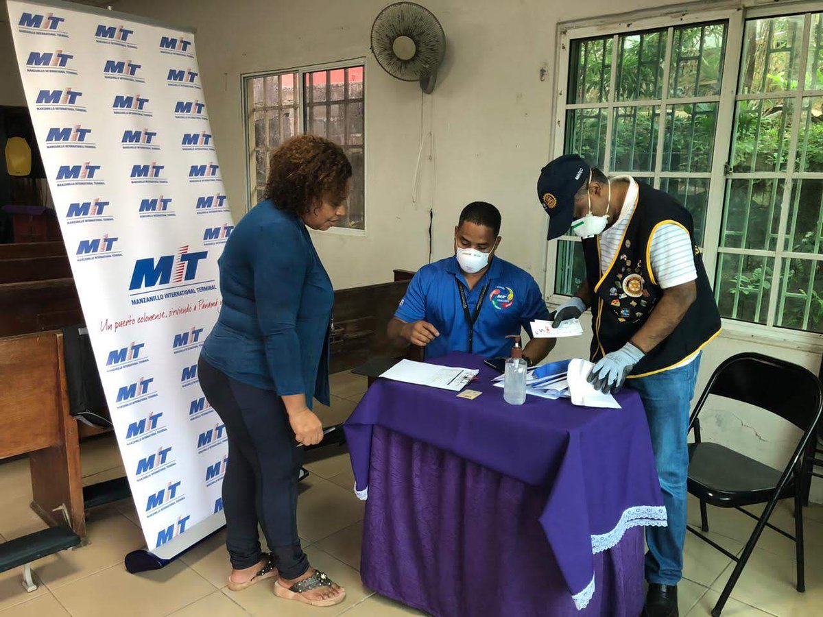 @mit_panama y nuestro Club unen fuerzas para brindar una pequeña ayuda a moradores afectados por #covid19 

#rotaryconectaelmundo