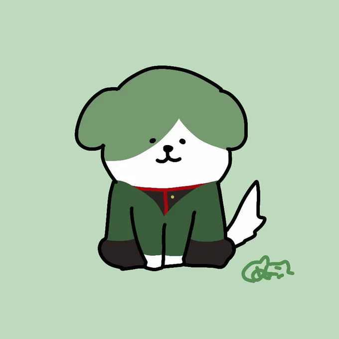 犬鶯丸でした。 