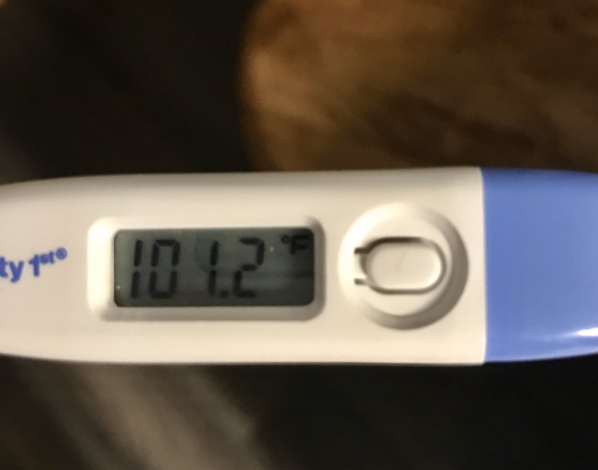 Thermometer fever 102