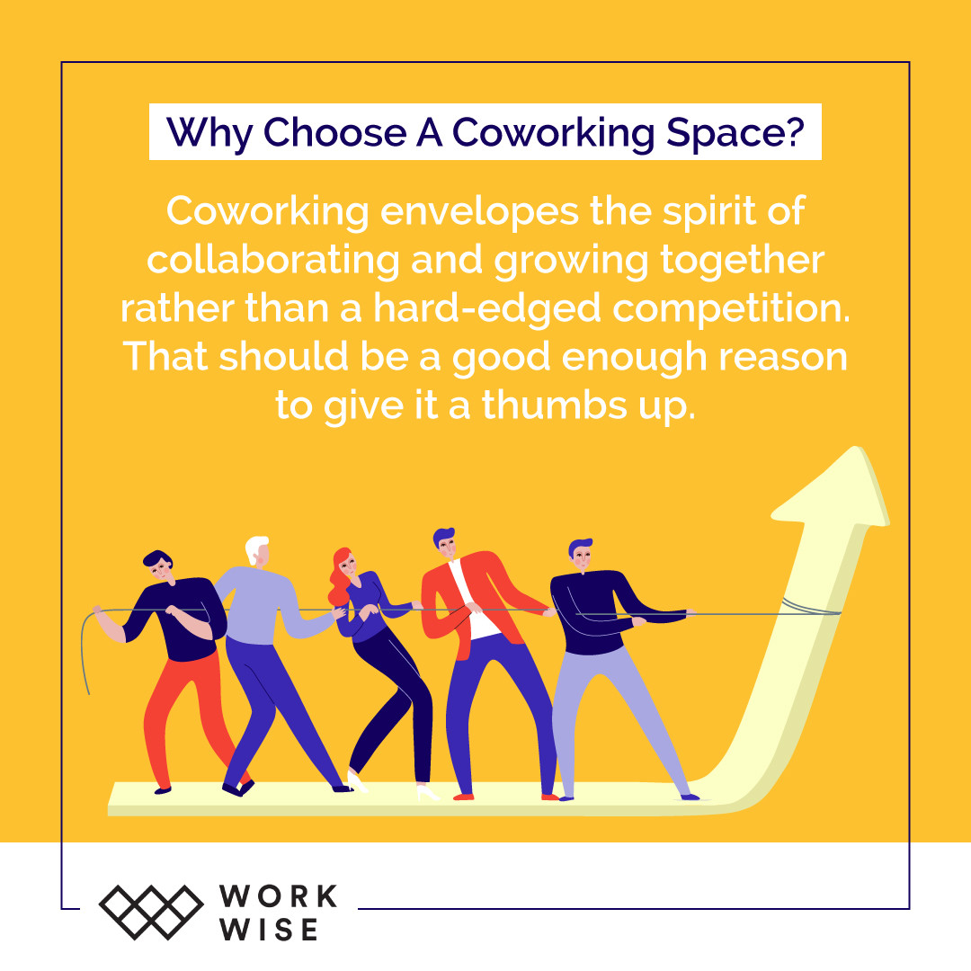 Collaboration is just one of the many perks of working out of a coworking space! 
work-wise.com/#freepass

#connections #collaborations #coworking #coworkingspace #coworkingbenefits #network #workwise