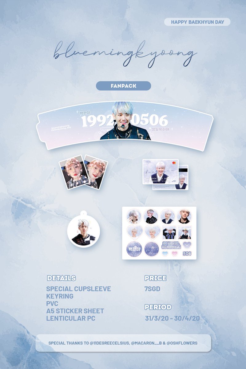 yeolli0624's tweet photo. [Help RT]
[ MY GO ] 
Baekhyun fundraising kit by @bluemingkyoong 

💰Price : RM 25 

✅ 2nd payment is shipping fee from SG 
✅ First 20 buyers can get the cupholder 

No deposit 
Order 👉🏻 https://t.co/T8brleKokW https://t.co/GYxIVoAd8X
