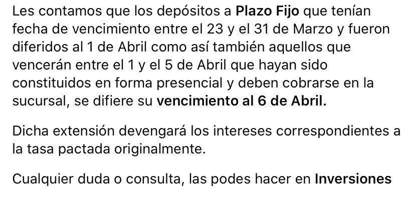 agosmina's tweet photo. #bancosupervielle #supervielle #plazofijo #inversiones https://t.co/FFBz2Q2MSI