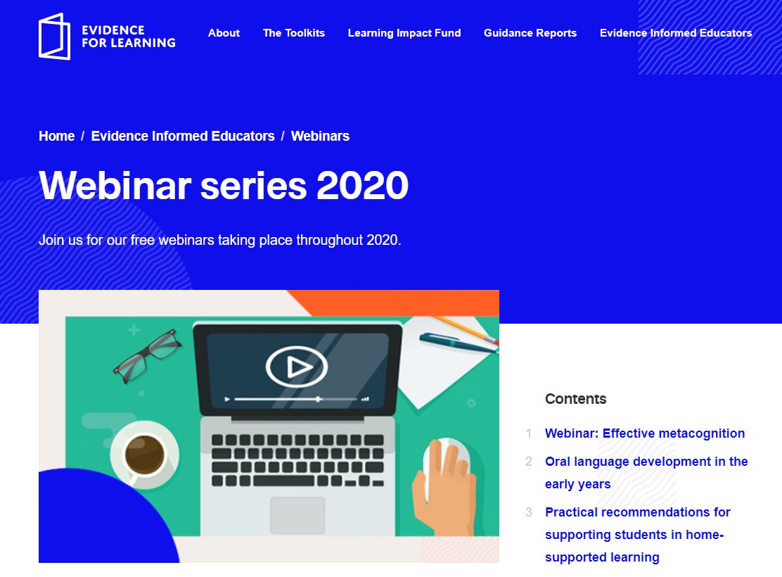 tvaughanEdu's tweet photo. Join myself and @SusannahEduAu for a free webinar on 21 April. We will be exploring practical recommendations for supporting students in home-supported learning. You can register here - https://t.co/Yvsh818ucc  cc @mattdeeble @aitsl @teacherACER #COVIDー19 #education #evidence https://t.co/k0S2bpYBOu