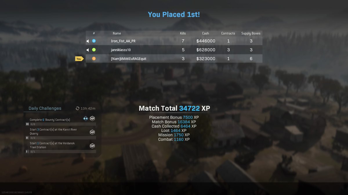 iiMAKEuRAGEquit's tweet image. Eating that "W" soup.... LETS GO! #First1st #Warzone #modernwarfare Get me a bigger spoon #PS4share