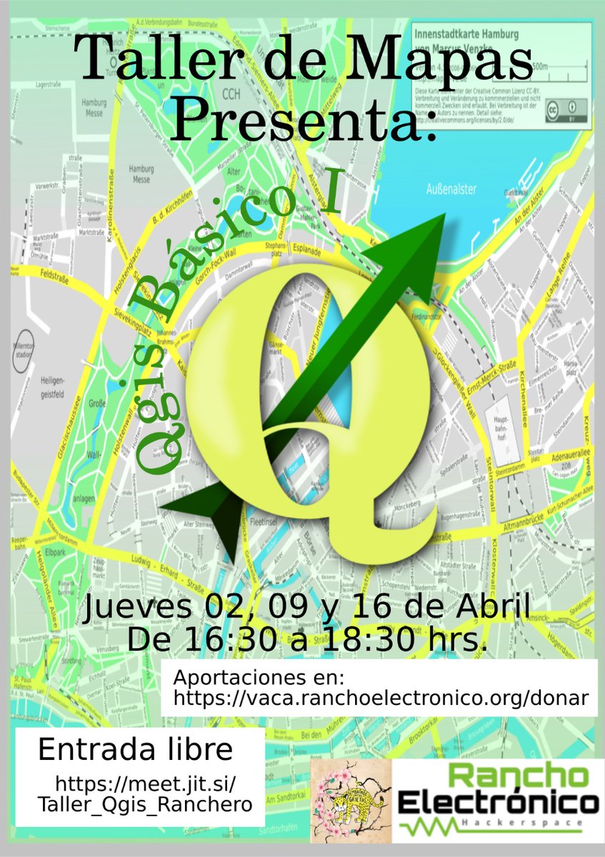 IskanderEdule's tweet photo. Este jueves no te pierdas el Taller de mapas en @hackrancho cartografía libre al acceso de todes 👊
#QGIS https://t.co/FuZTvaWEq4