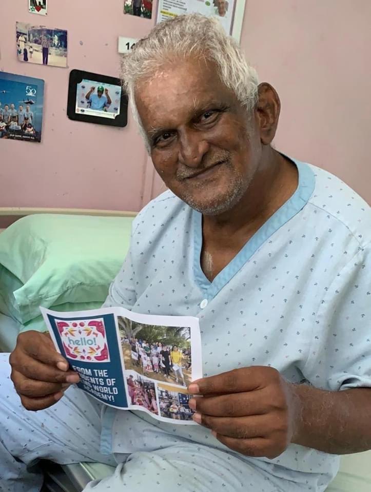 XCLWA's tweet photo. The elderly of the #SreeNarayanaMission appreciated the cards received from the #GEMSSingapore #StudentCouncil Service Project. A huge thank you to everybody who helped out! #GEMSCare #GEMSInspire #GEMSUnited #Spreadpositivity #gemskindness https://t.co/Afqf8uTfSp