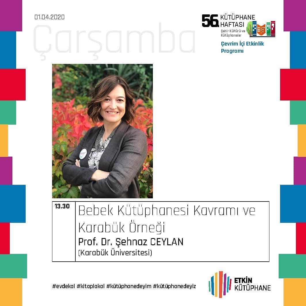 bilgiyili's tweet photo. 56. Kütüphane Haftasının 3. Gününde birbirinden değerli akademisyenlerimizi programımızda konuk etmeye devam ediyoruz.

Facebook, Instagram ve Youtube kanalımız: Kutuphanedeyim . Hepinizi bekliyoruz.
#EvdeKal #KitaplaKal #KH2020 #KH56 #KütüphaneHaftası2020 https://t.co/4yCupNHS9C