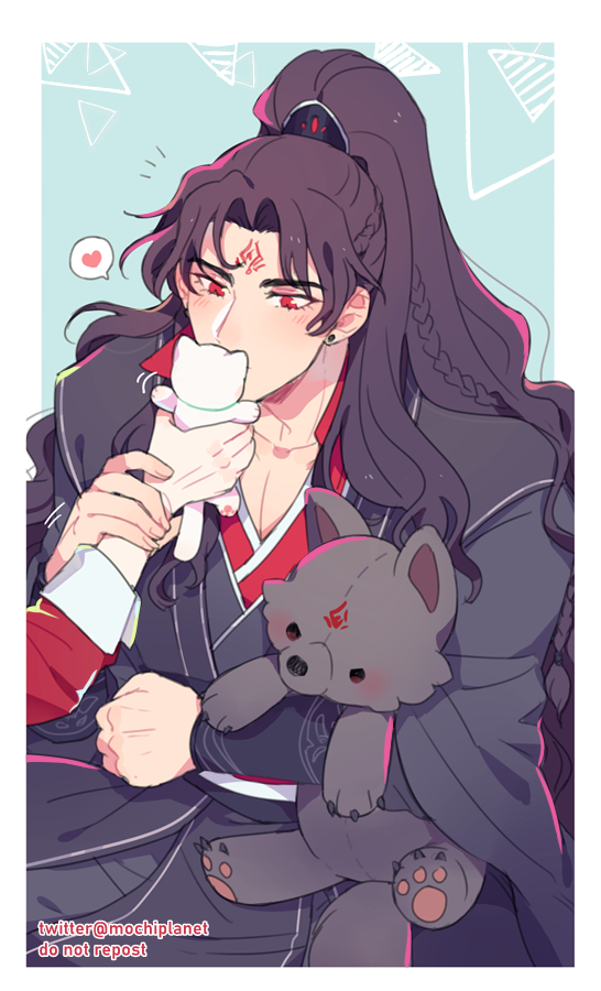 mochiplanet's tweet photo. kiss kiss 🧸 #bingyuan https://t.co/voxT9WYfBL