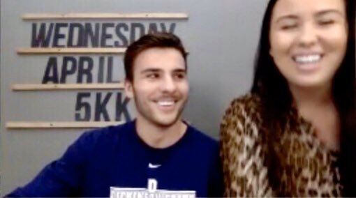 kelsey_keilback's tweet photo. Students were very surprised to see my brother, @MrKeilback as their “substitute teacher” today during our Zoom morning meeting! April Fools! It also led to an impromptu Q &amp; A! 😂 https://t.co/BQmupUI0gh
